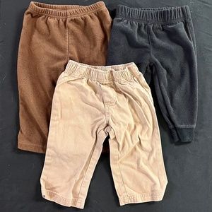 **BUNDLE** Carter's, 9m Pants, 3 Pairs
